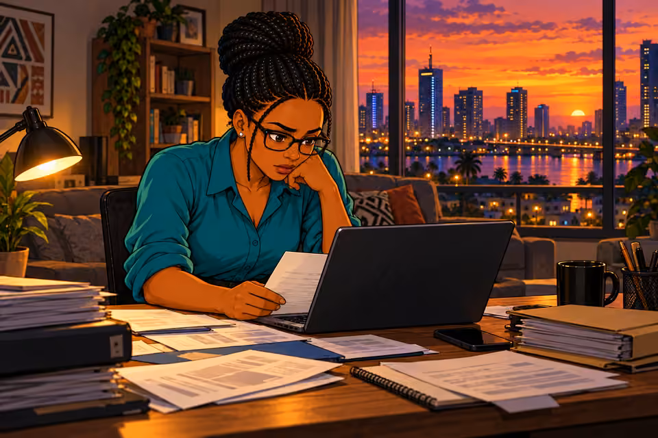 Weeks later, Dede searches the evidence for traces of her father.