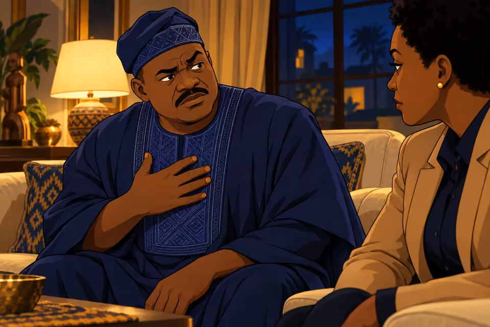 Deji questions Adegoke's suspicion of the family.