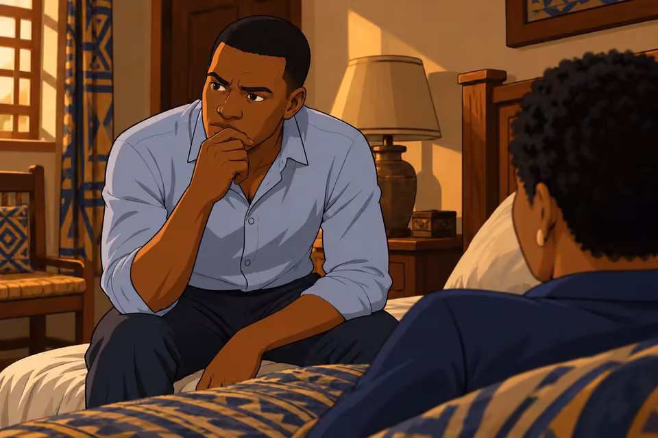 Bode considers why someone would attack Adegoke over the wooden box.