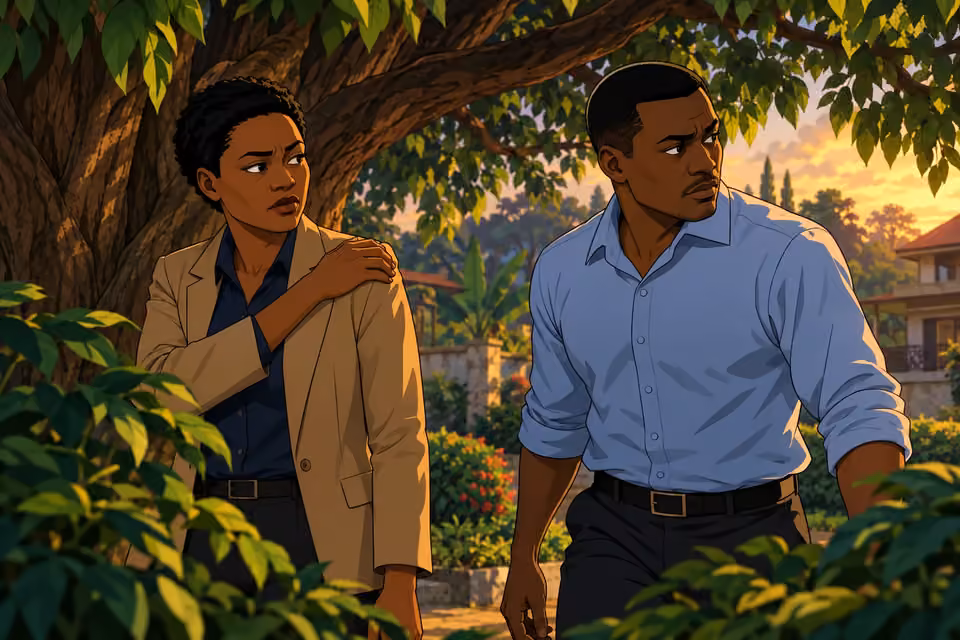Adegoke and Bode confront the unanswered questions beneath the Iroko.