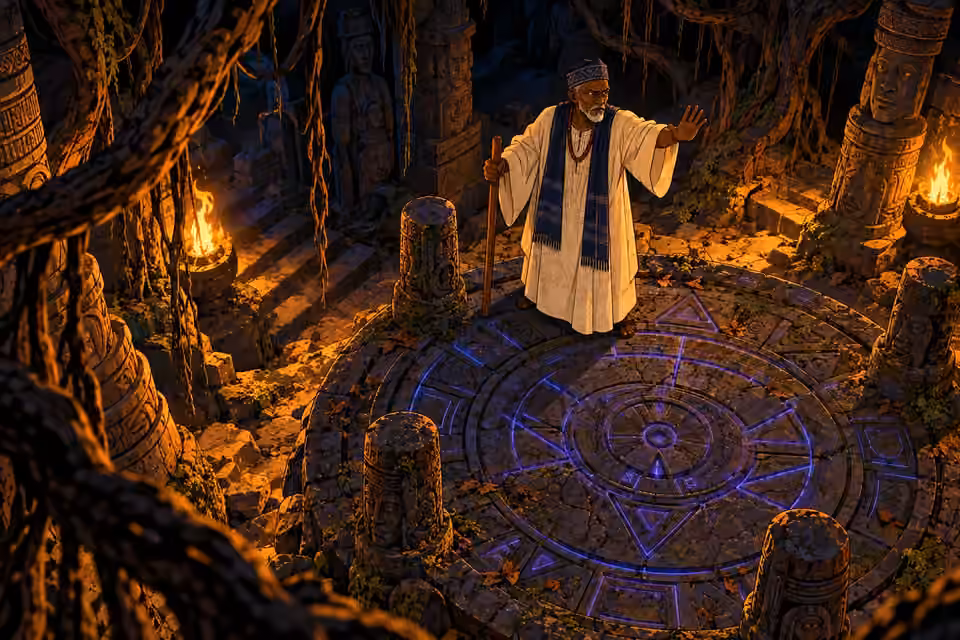 The ritual remains suspended beneath Baba Ayodele’s warning.