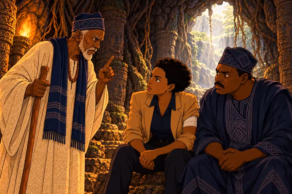 Baba Ayodele warns Adegoke and Deji that Egun is only contained.