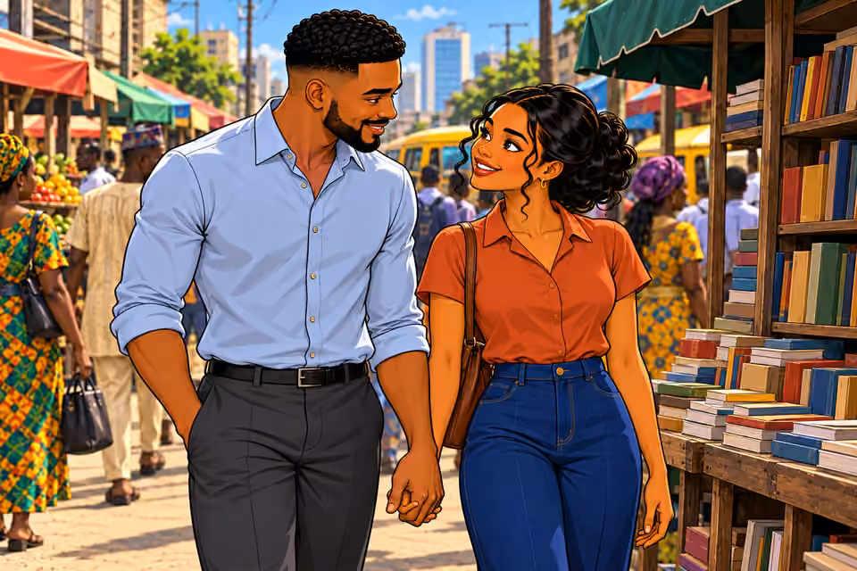 Their shared days in Lagos bring them closer.