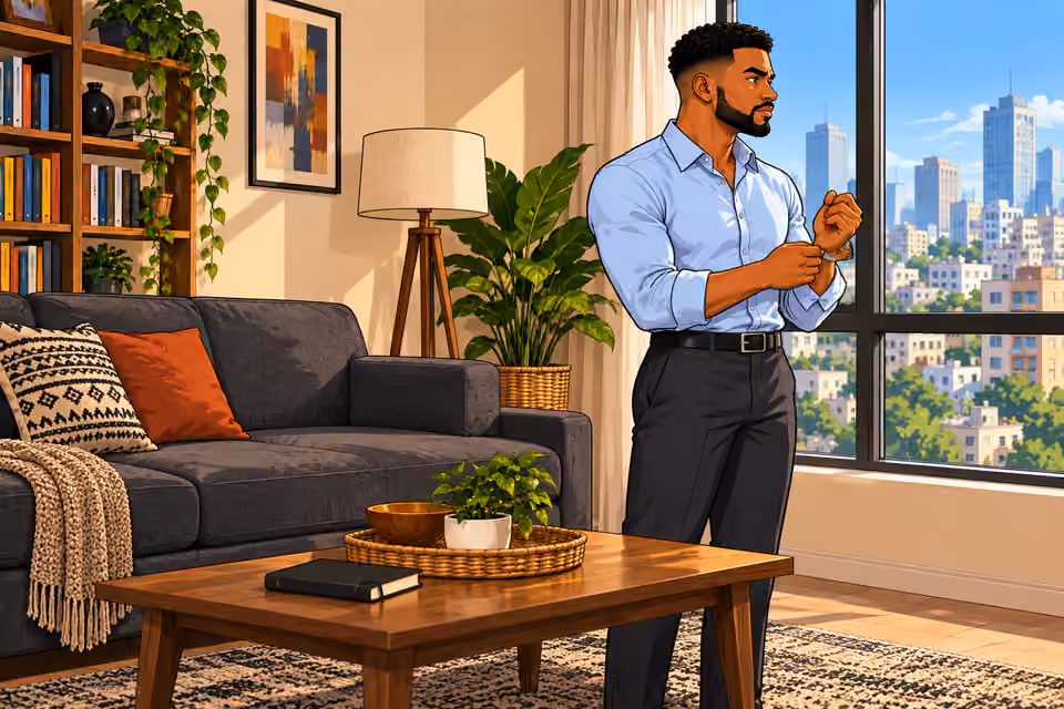 The next morning, Na’ibi decides to join Amara’s protest.