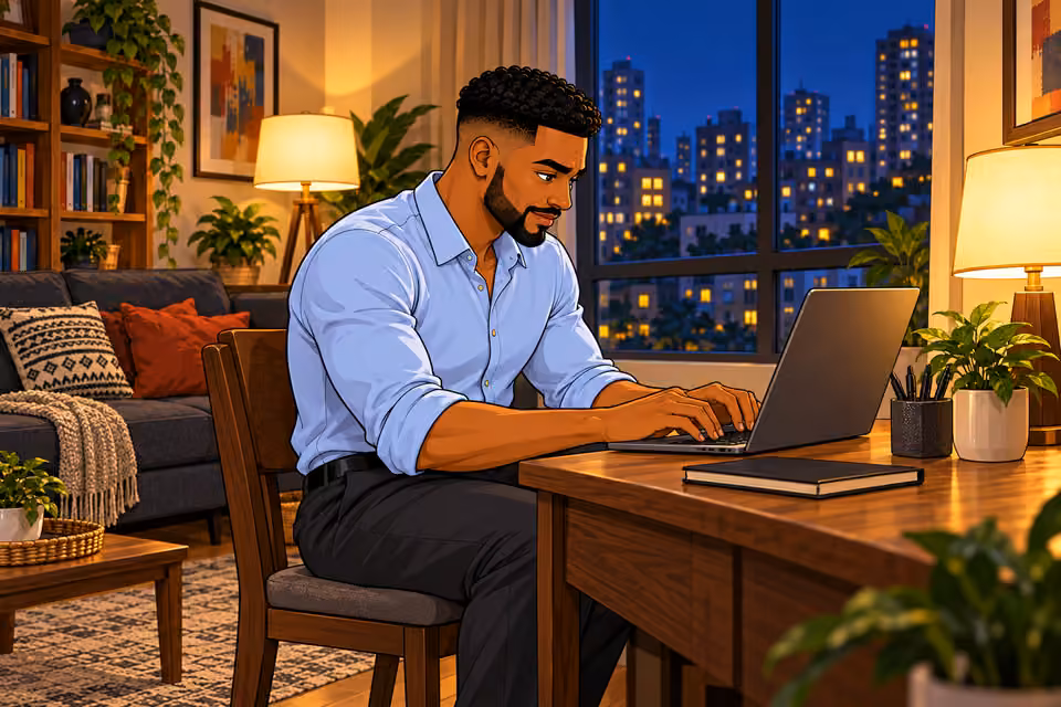 That evening, Na’ibi begins writing with renewed resolve.