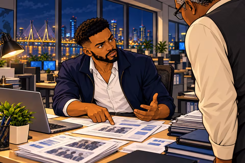 Naibi explains that he is connecting the scandal to corruption.