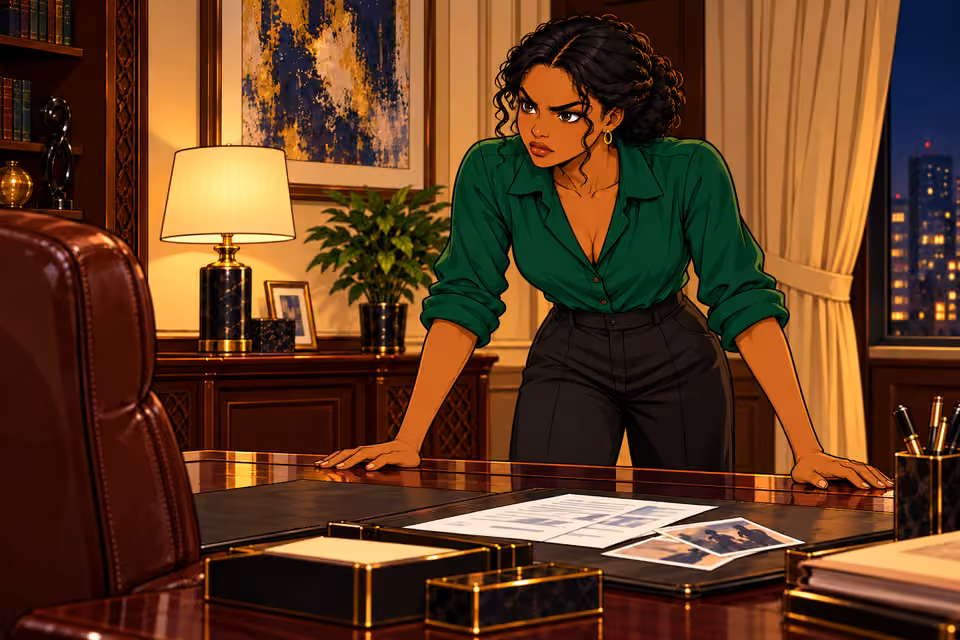 Amara demands to know why her father had Naibi arrested.