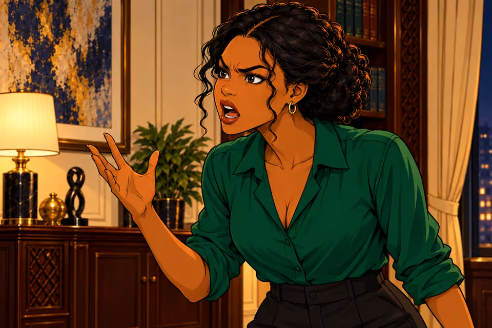 Amara insists that Naibi is trying to uncover the truth.