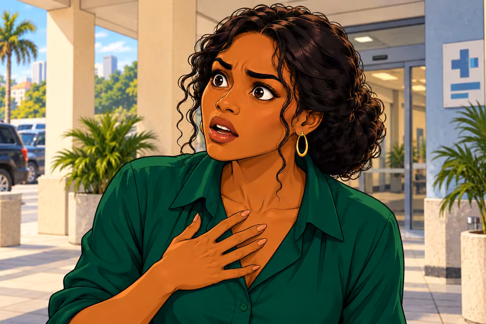 Amara reacts in disbelief to Naibi hesitation.