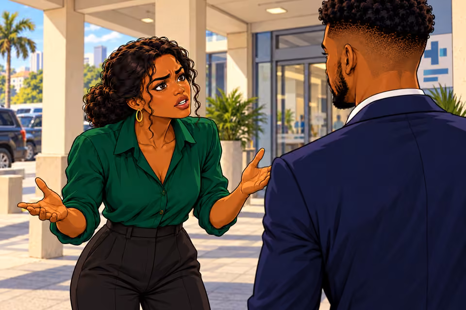 Amara confronts Naibi about abandoning their shared fight.