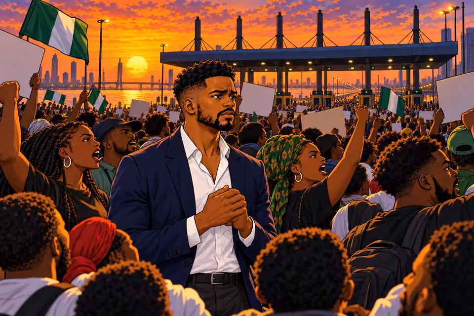 Naibi returns to the protest determined to support Amara.
