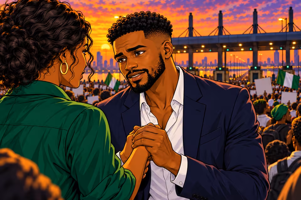 Naibi promises to stand with Amara for as long as it takes.