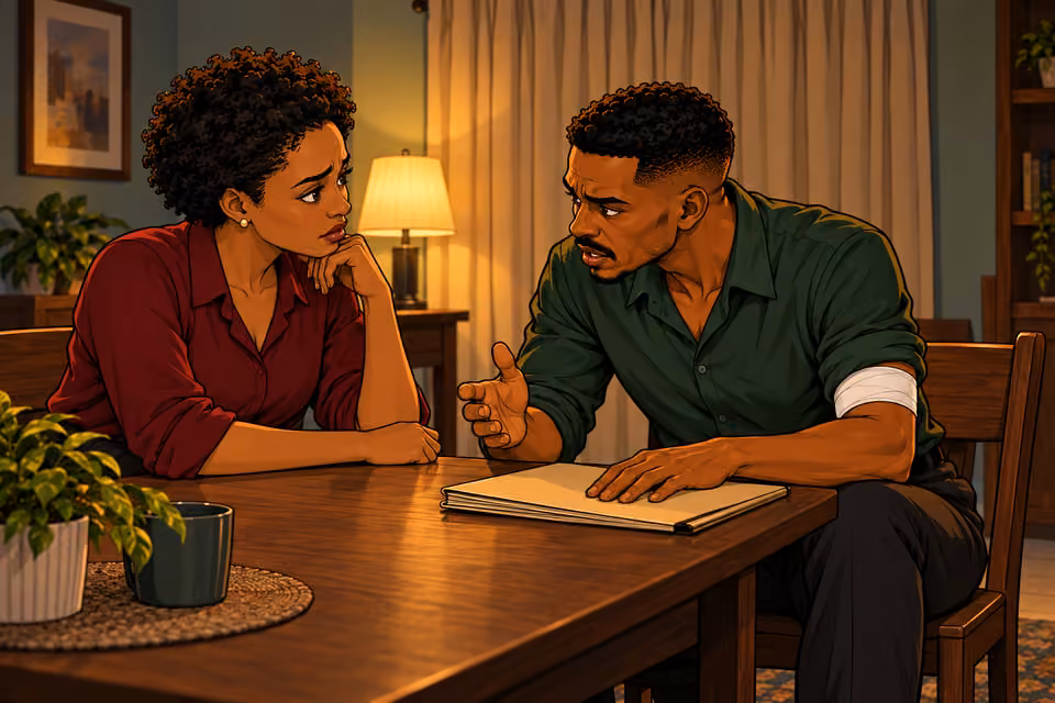 Recovering from his wound, Aondo shares critical information with Damilola.