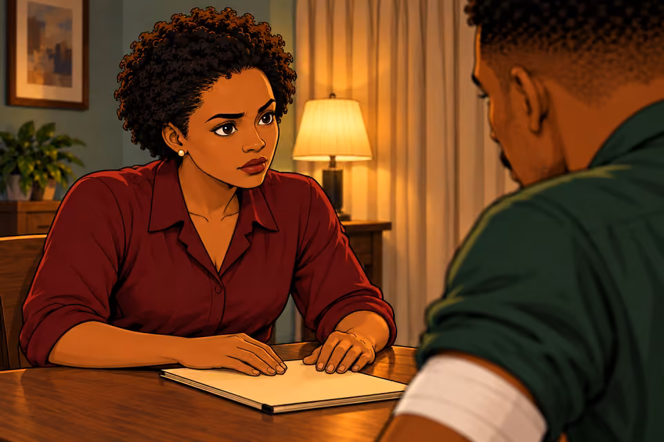 Damilola promises that they will find Naibi and pursue justice.
