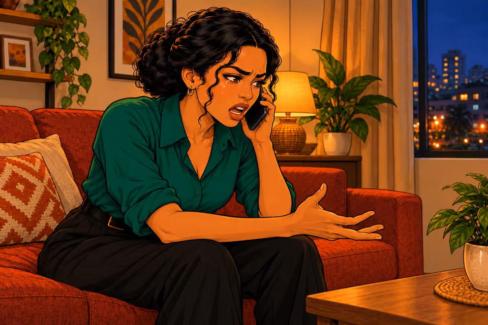 Amara challenges her father about what he knew.