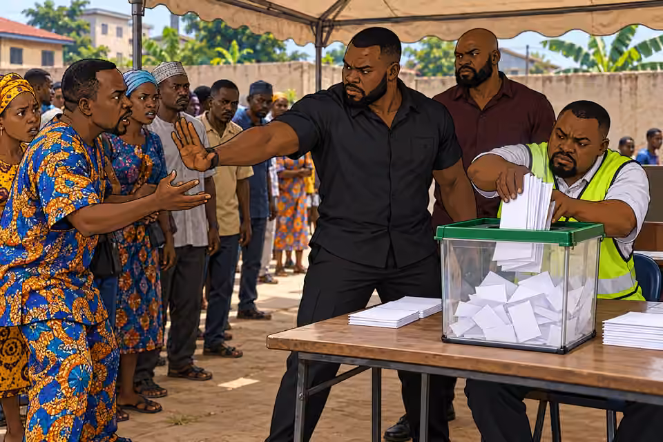 Ballot stuffing and intimidation shatter hopes on election day.