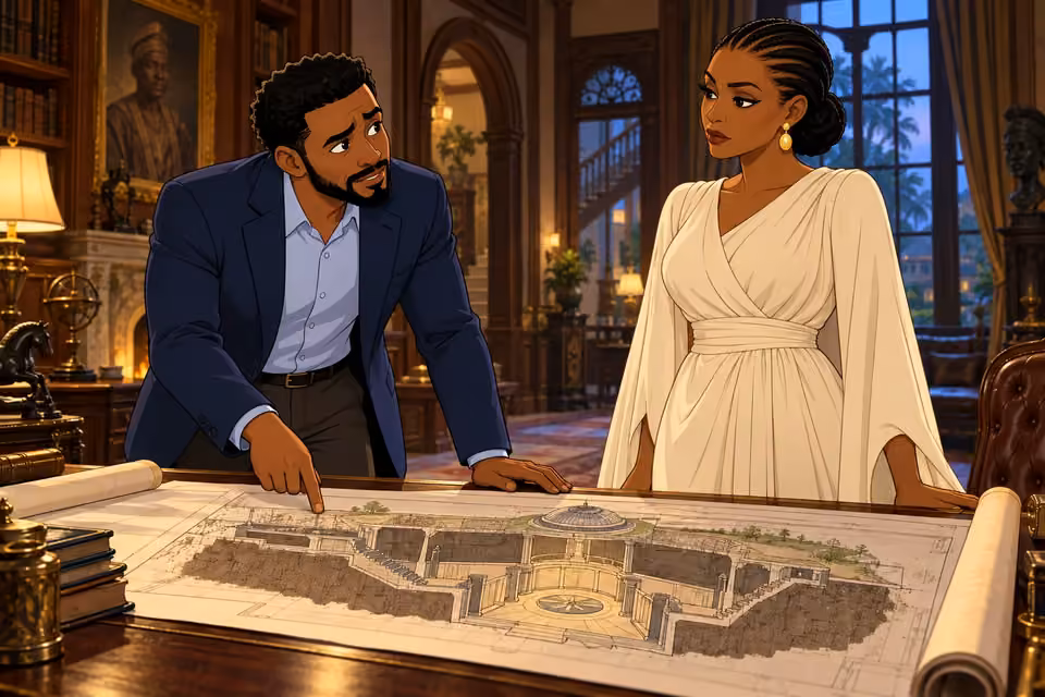 Timi cautiously asks why the underground chamber is needed.