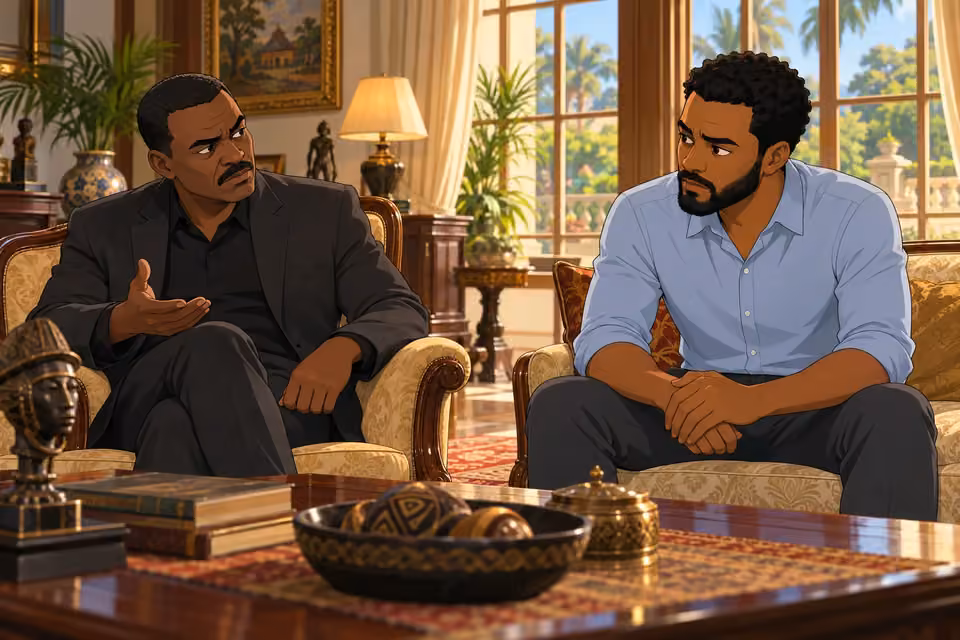Wale turns to Timi and asks whether he has noticed anything unusual.