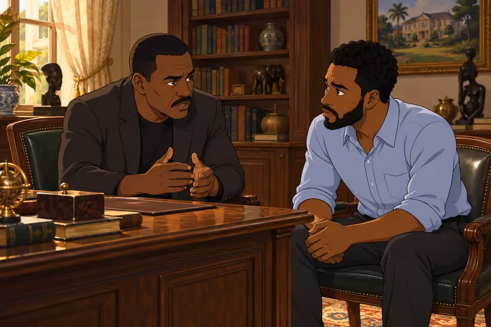 In private, Wale asks Timi to help gather evidence.