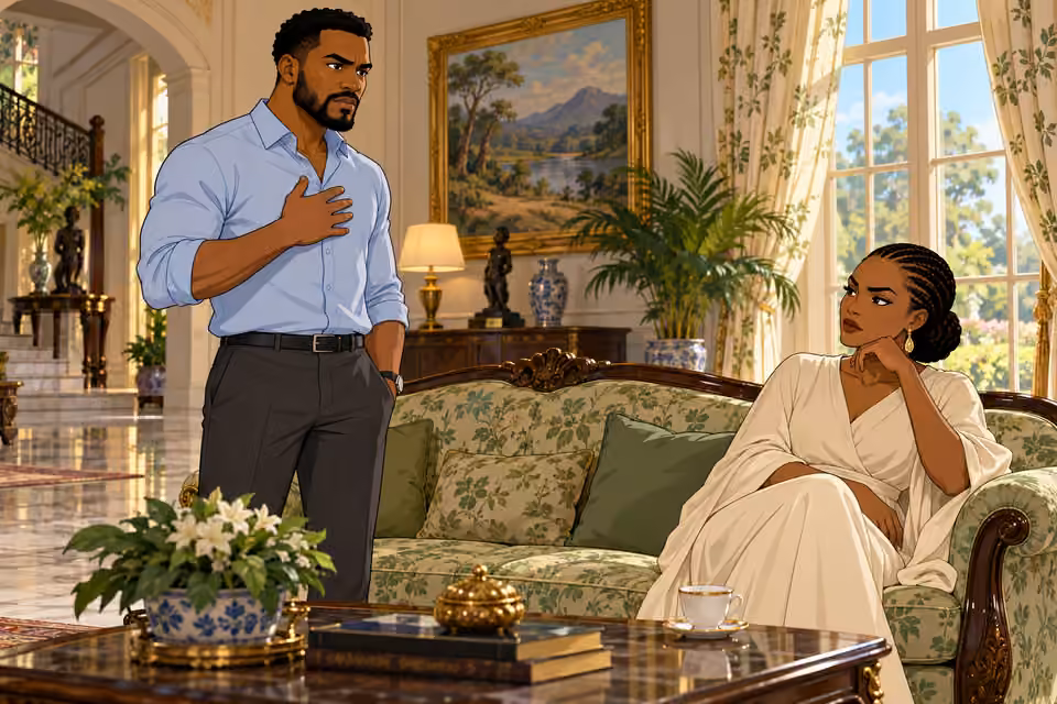 Timi confronts Adaeze about the hidden chamber and rituals.
