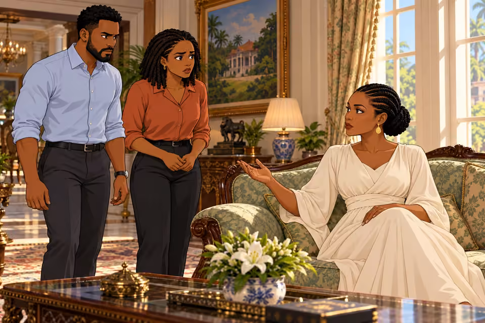 Adaeze reveals the terrible price of the mask to Timi and Kemi.