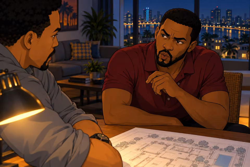 Tunde reacts to the ambitious plan.