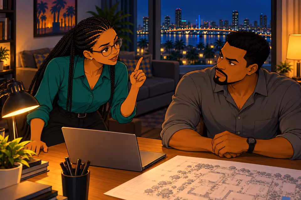 Amina asks her brother about Ada.