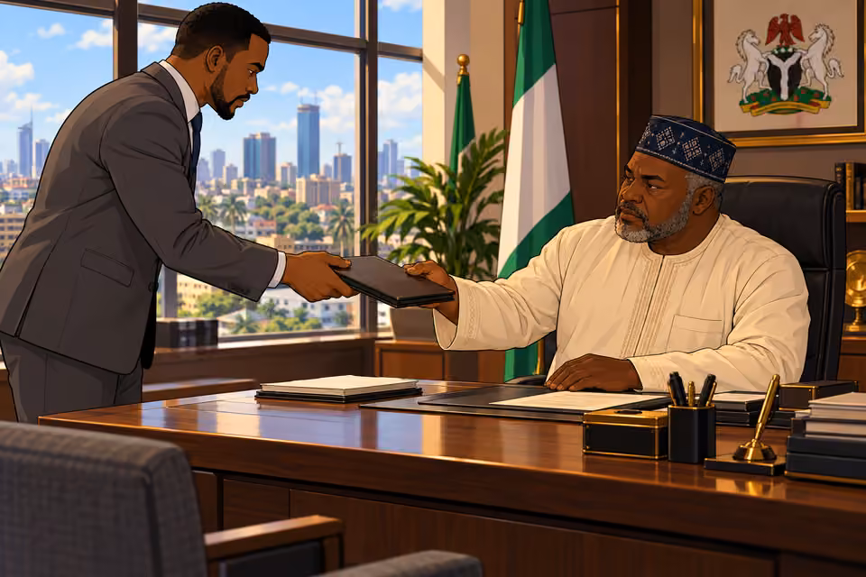Alhaji obtains the information discreetly.
