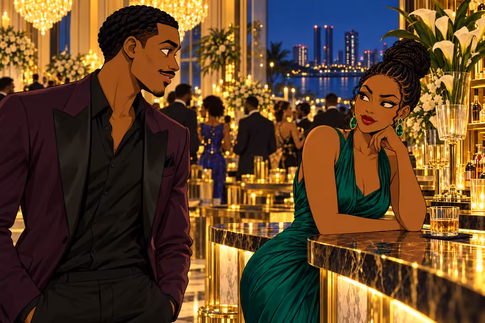 Sade questions the reason for Femi’s attention.