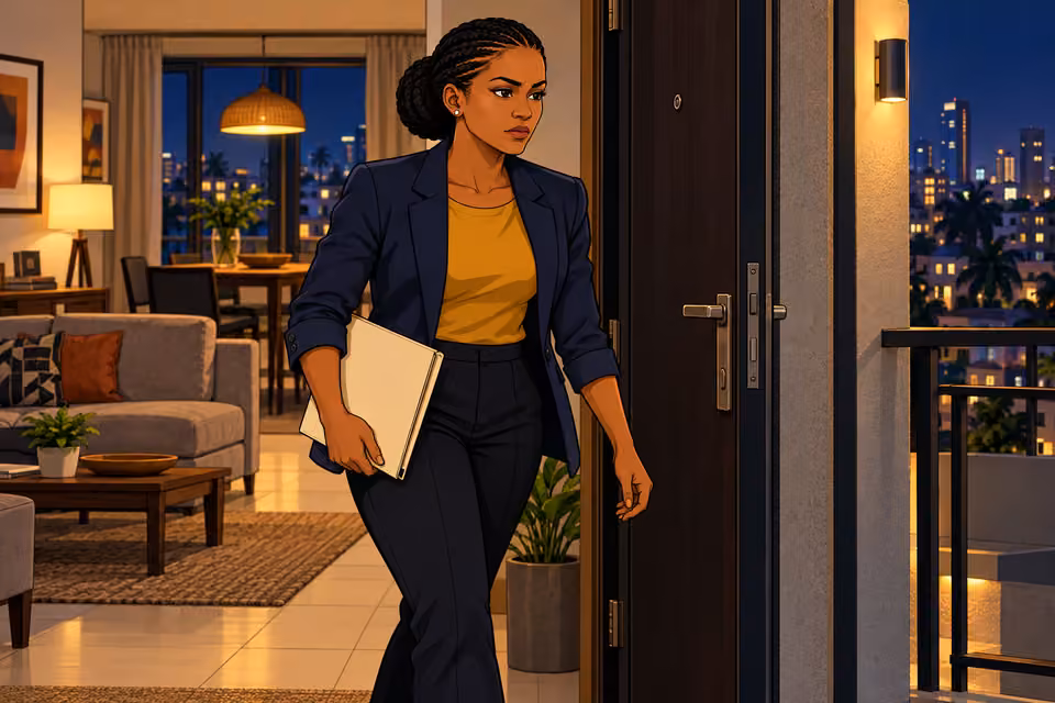 Ada leaves to confront the team.