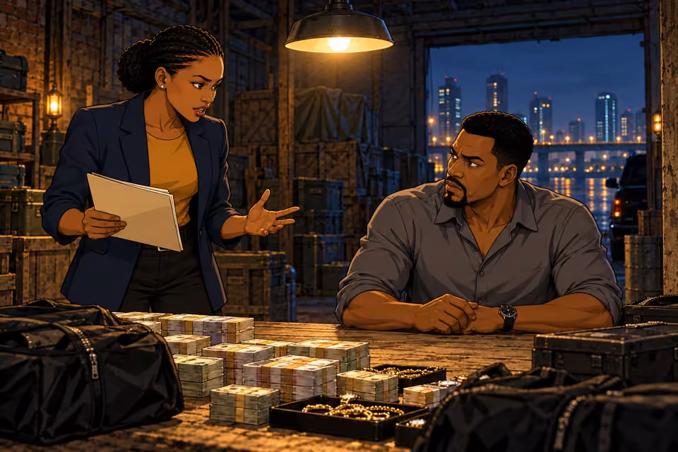 Ada reveals that she has been working undercover.