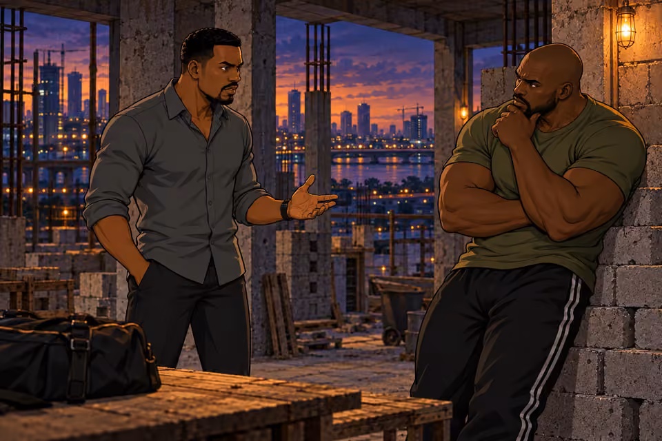 Kunle considers Musa’s plan.