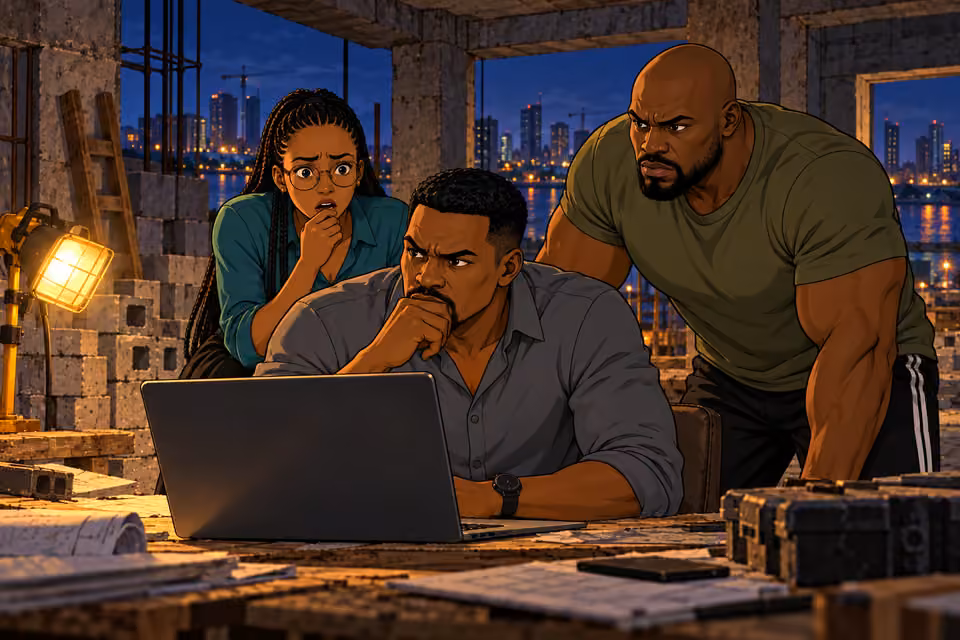 The team reacts to Alhaji’s betrayal.