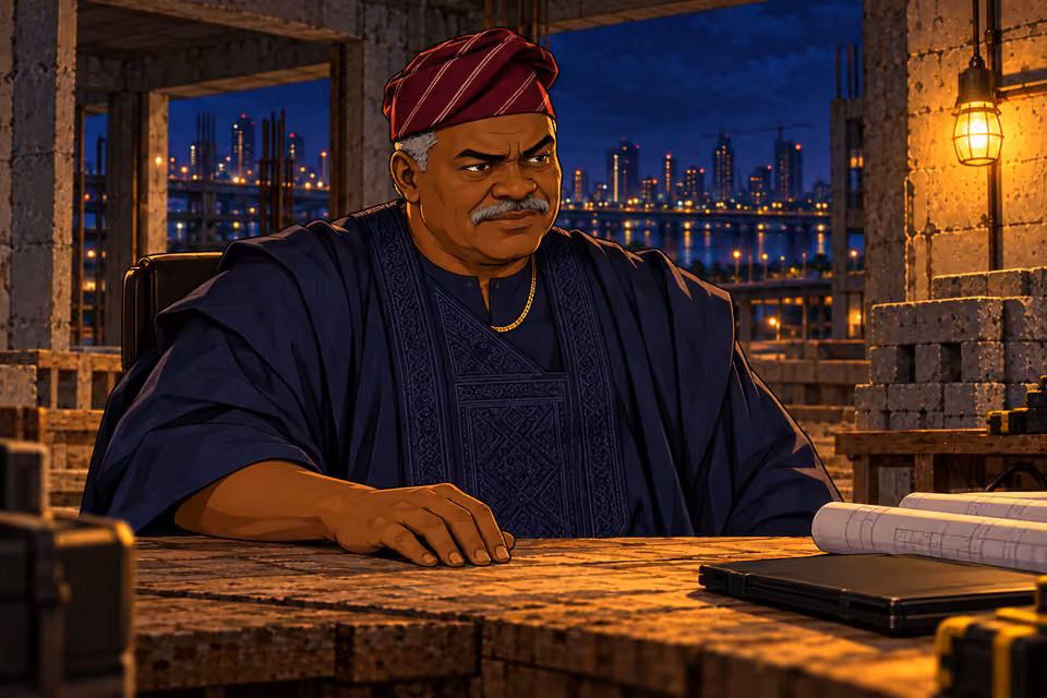 Olumide calmly confirms the betrayal.