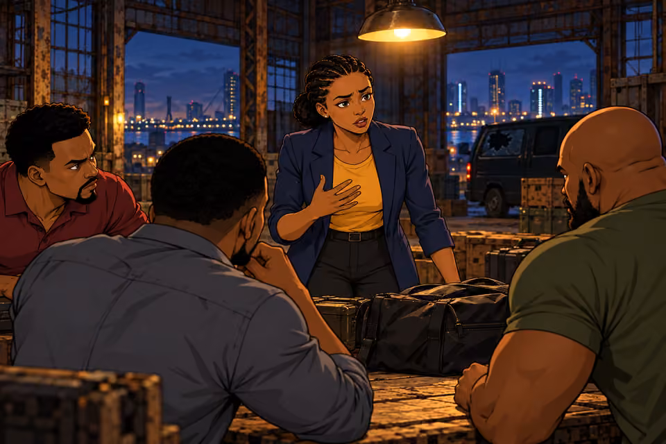Ada admits she is an undercover officer.
