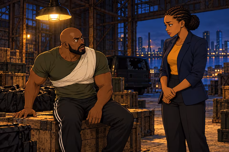 Musa reacts in disbelief to Ada’s confession.
