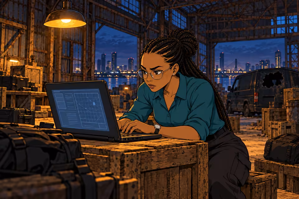 Amina starts the search immediately.