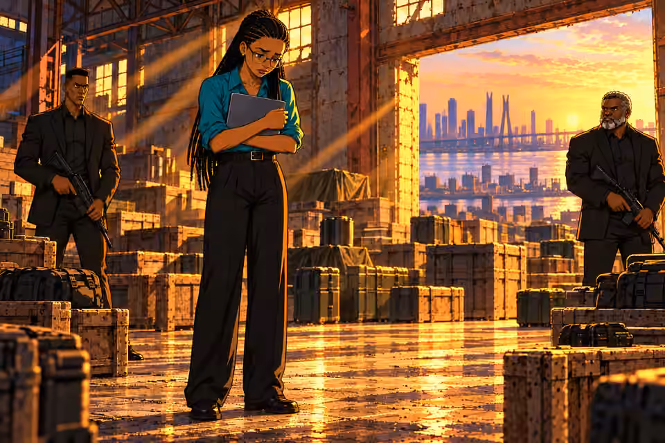 Amina rises and apologizes.
