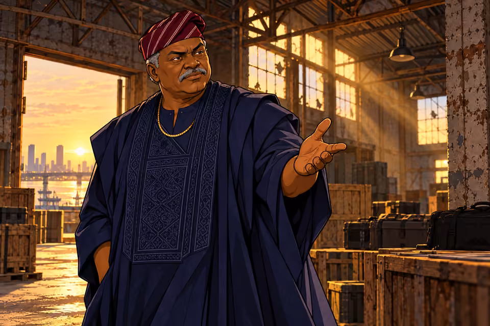 Olumide claims he controlled every move.