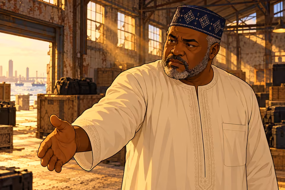 Alhaji acknowledges his wrongdoing.