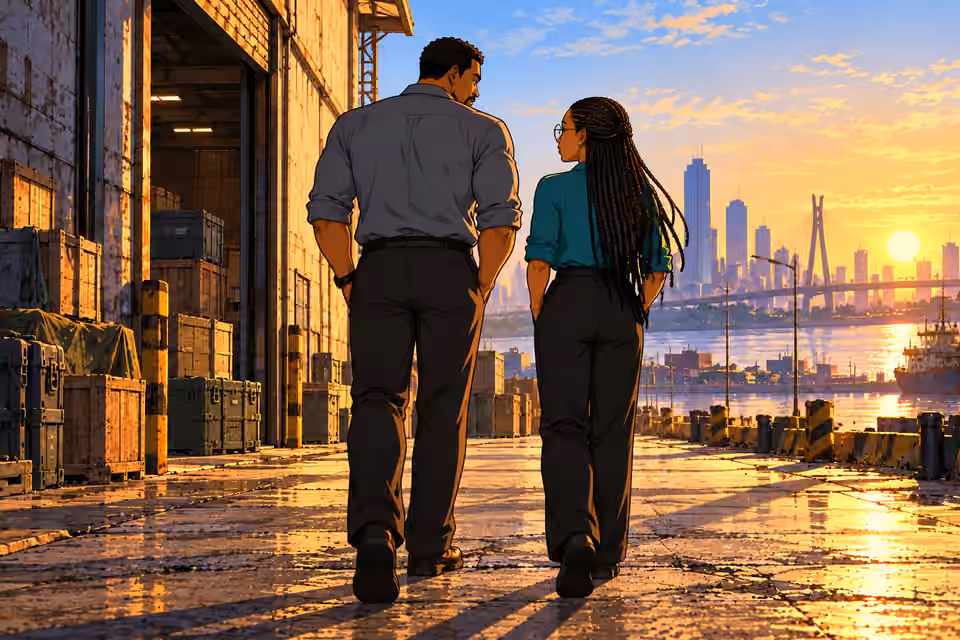 Kunle and Amina face the road ahead.