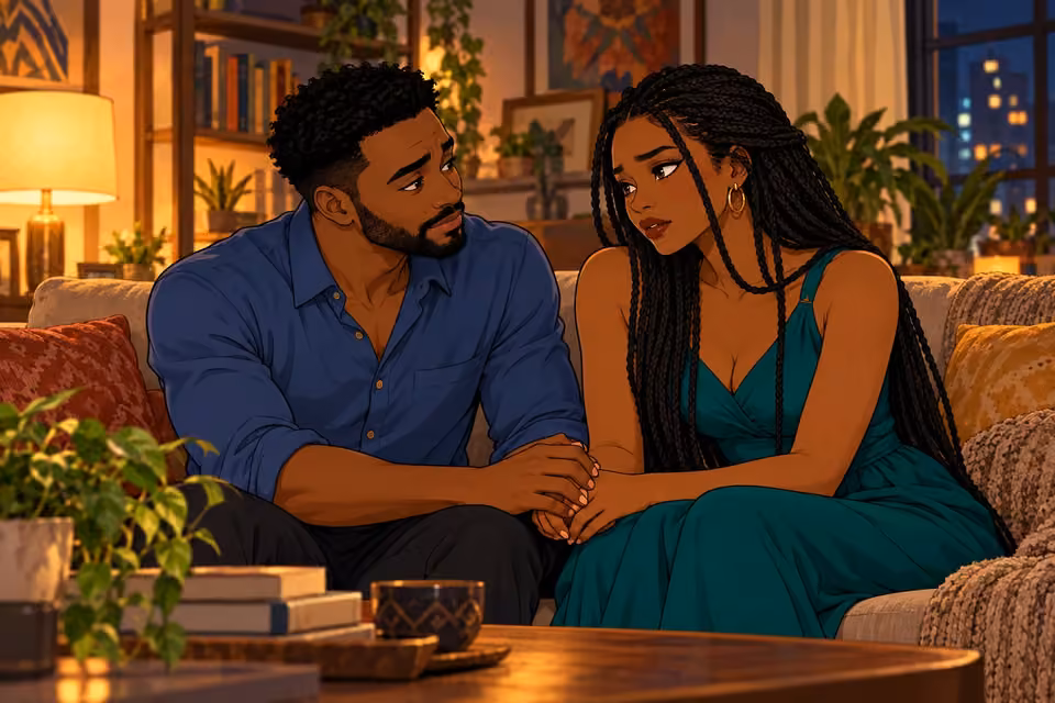 A quiet unease lingers after Shina and Amara’s embrace.