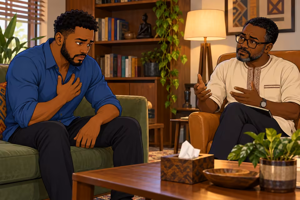 Shina struggles with what the diagnosis means for his sense of self.