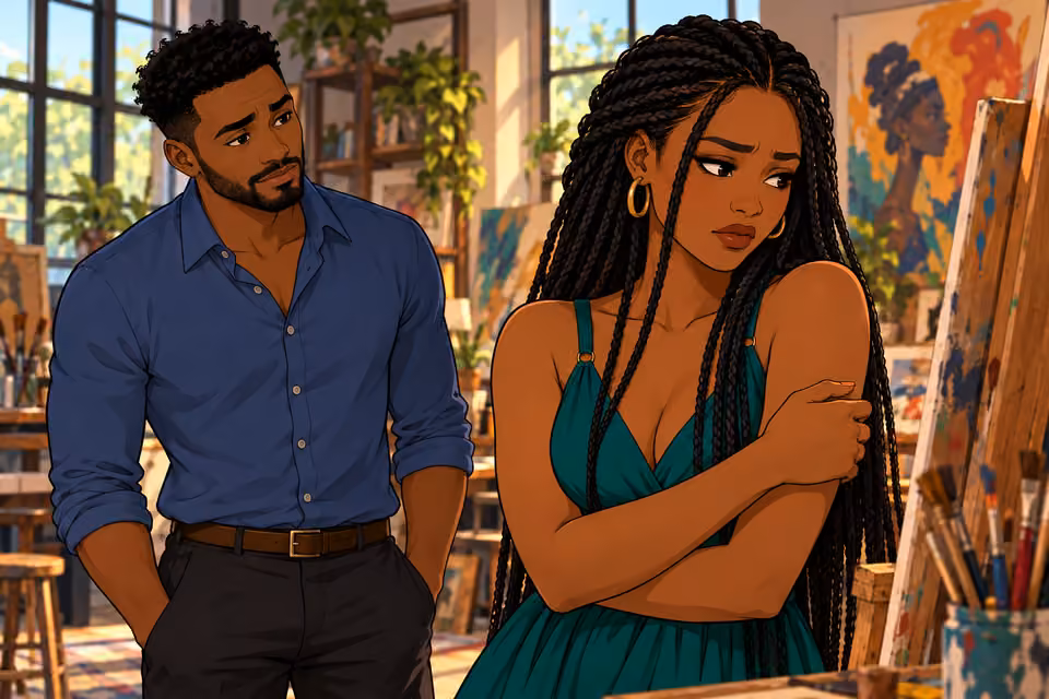 Shina notices the pain that Amara sometimes keeps hidden.