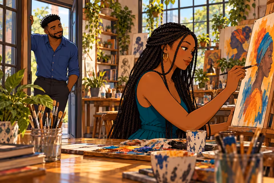Amara’s persistence deepens Shina’s admiration for her.