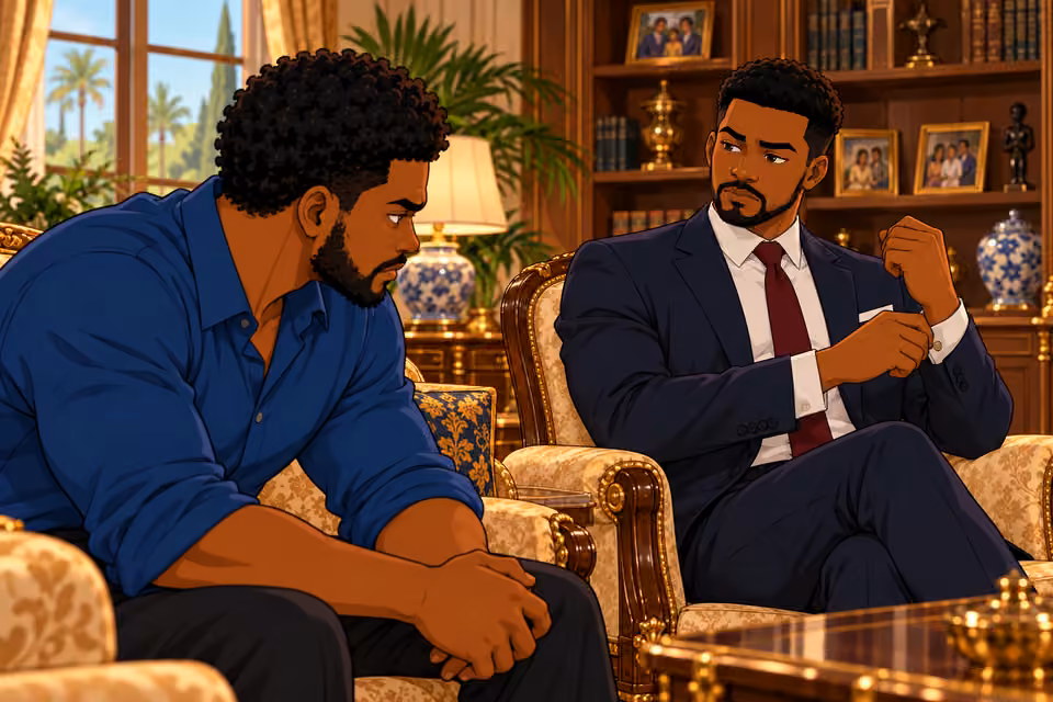 Shina sees how firmly Jude still upholds their father’s expectations.