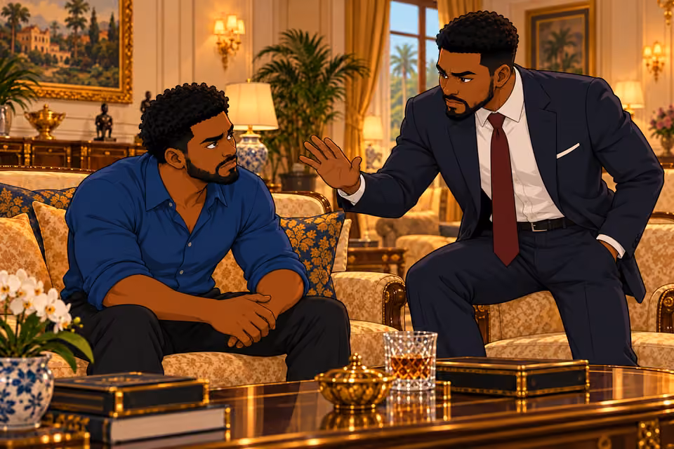 Jude warns Shina against his commitment to Amara.
