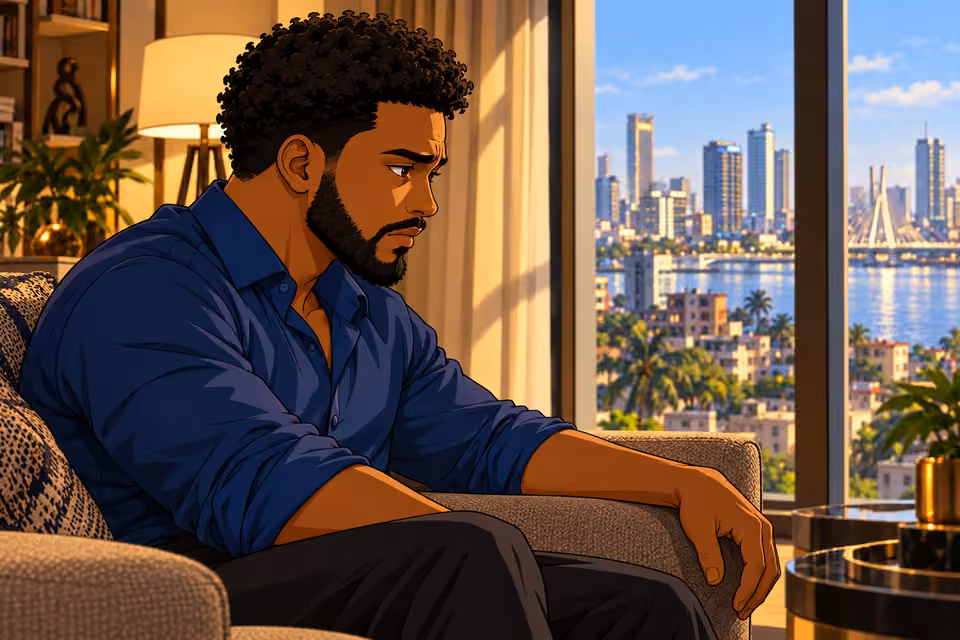 Shina loses his sense of the present as the episode deepens.