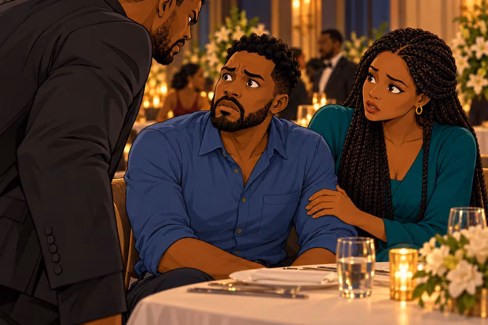 The confrontation overwhelms Shina’s ability to stay present.