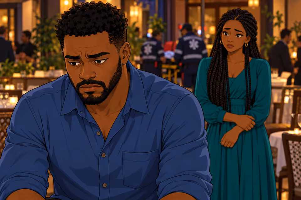 Shina fears the damage his outburst has done to Amara’s trust.